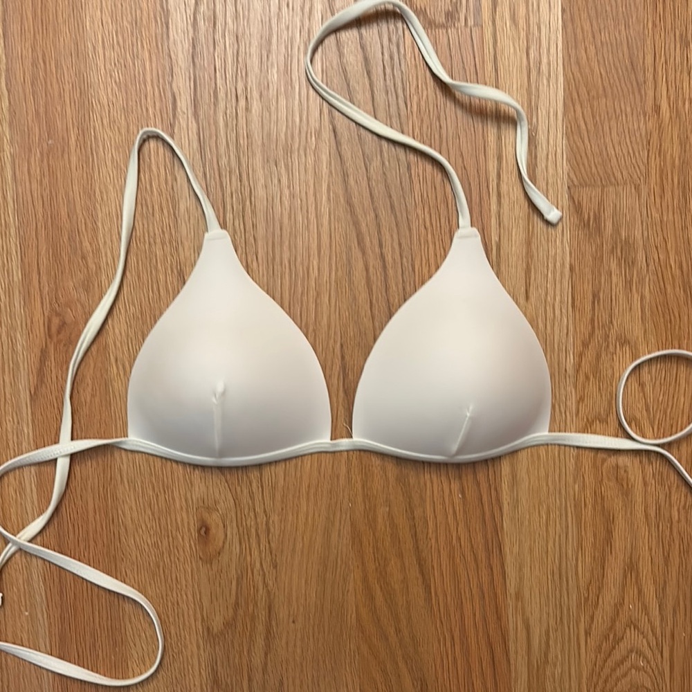 White Bathing Suit Top